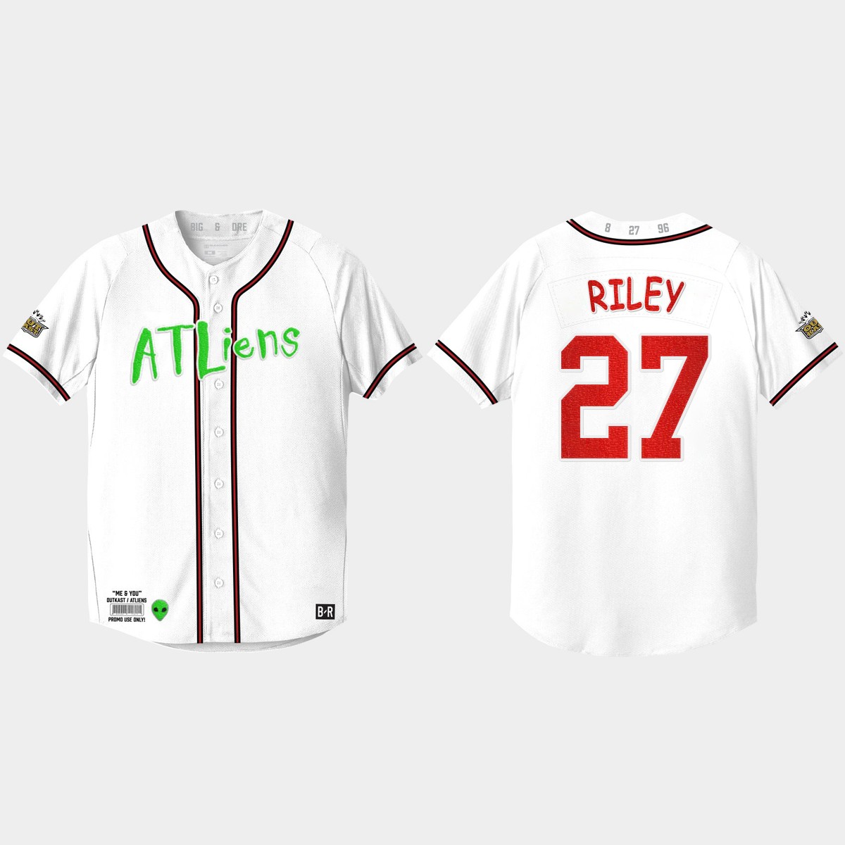 Austin Riley Atlanta Braves 25th Anniversary Outkast Jersey - White