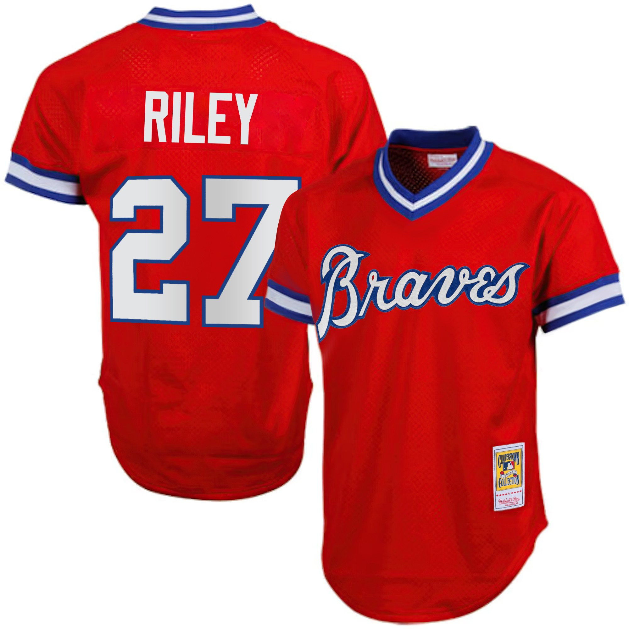 Austin Riley Men's Atlanta Braves 1974 Throwback 1980 Jersey - All Stitched