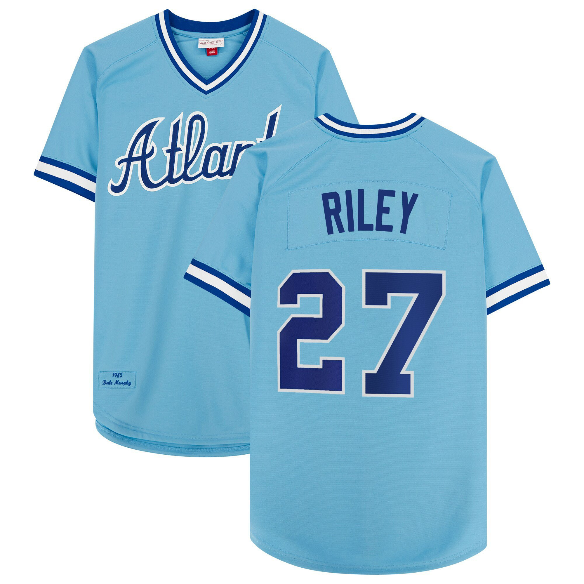 Austin Riley Men's Atlanta Braves 1974 Throwback 1982 Jersey - All Stitched