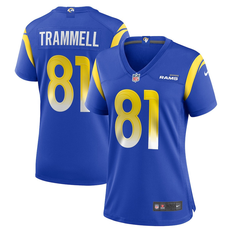 Austin Trammell Los Angeles Rams Women’s Stitched Jersey – Royal