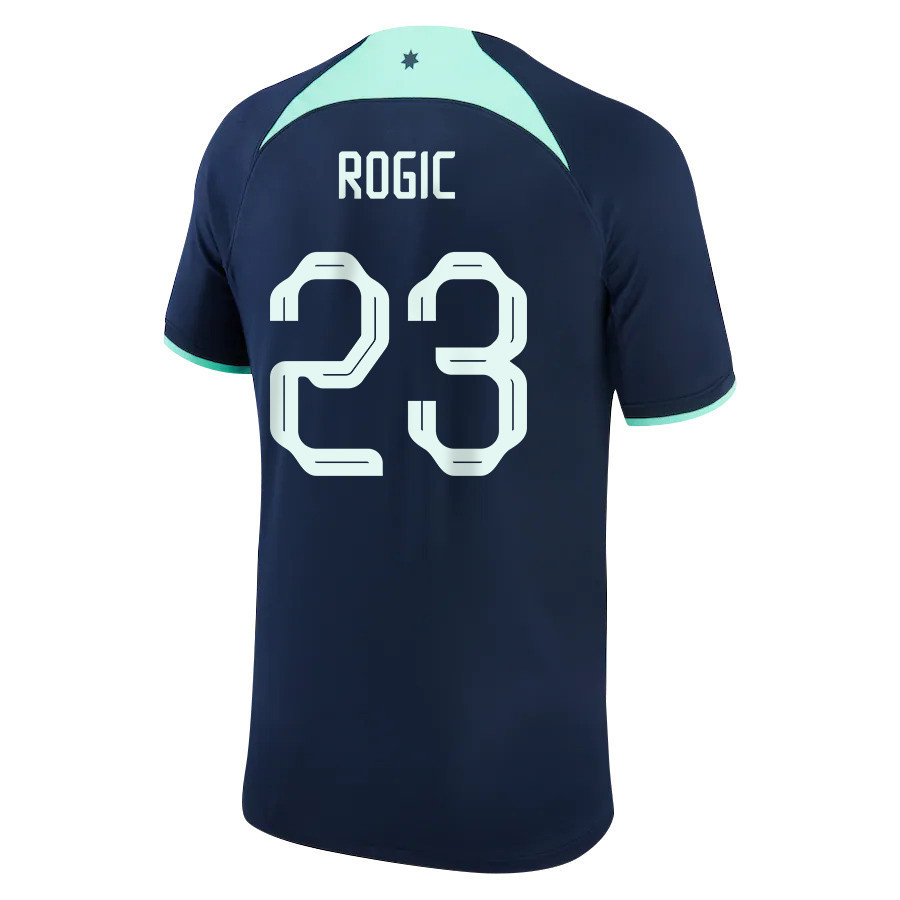 Australia National Team FIFA World Cup Qatar 2022 Tom Rogic 23 – Patch Away Men Soccer Jersey