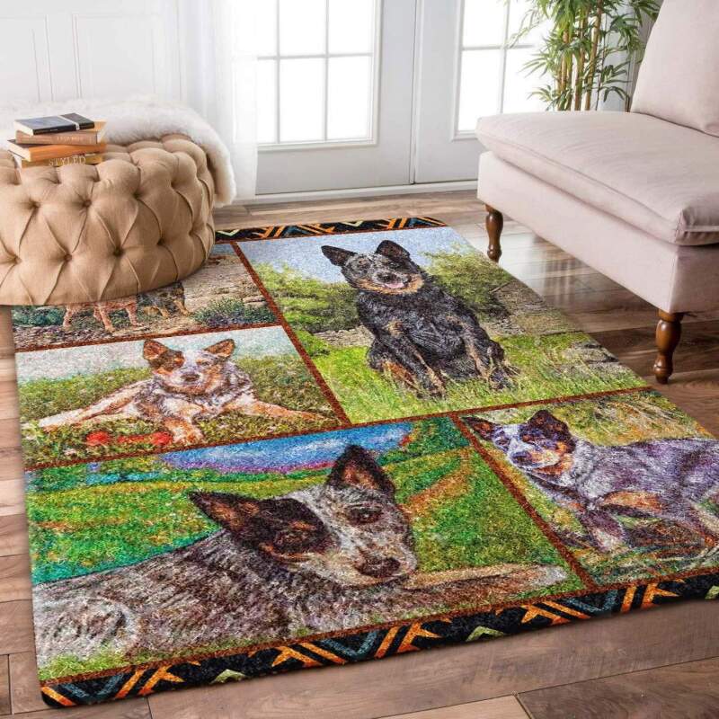 Australian Cattle Dog Limited Edition Rectangle Rug