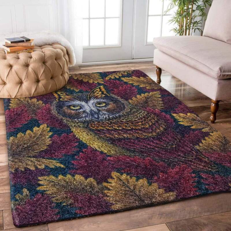 Autumn Owl Limited Edition Rectangle Rug