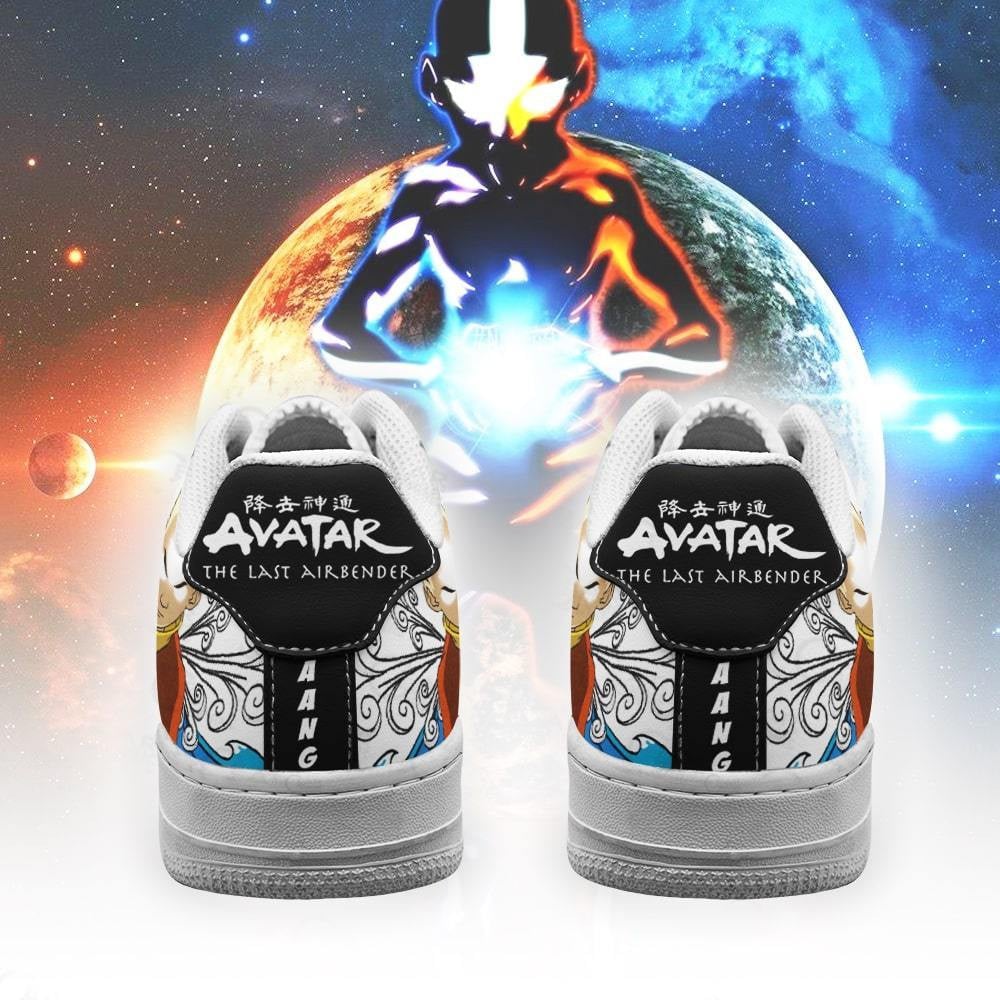 Avatar Airbender Sneakers Characters Anime Shoes Fan Gift Idea