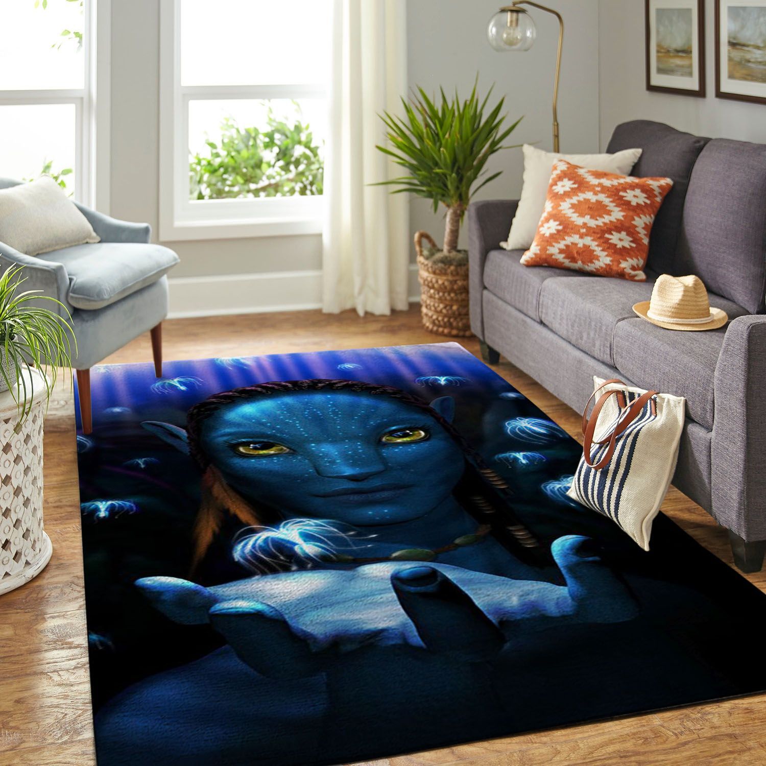 Avatar Movie Living Room Area Rectangle Rug