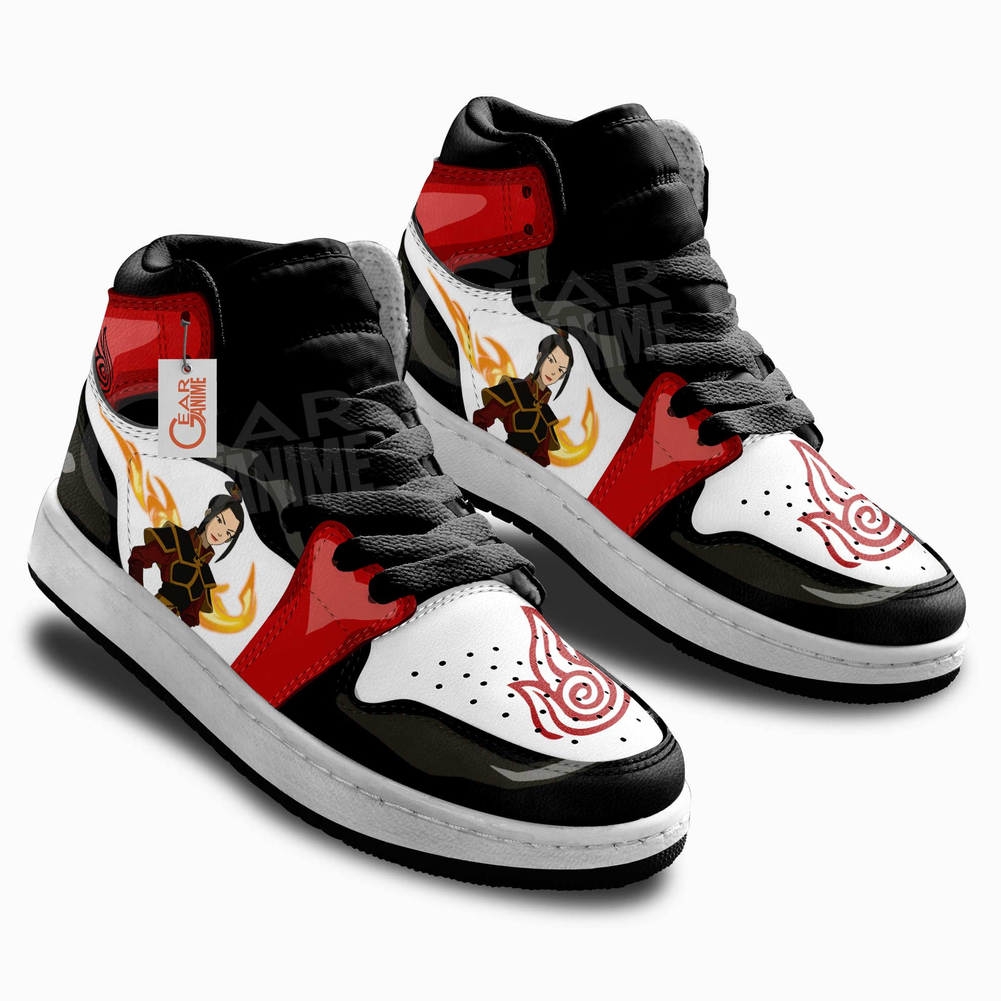 Avatar The Last Airbender Azula Anime Custom Kids Sneakers