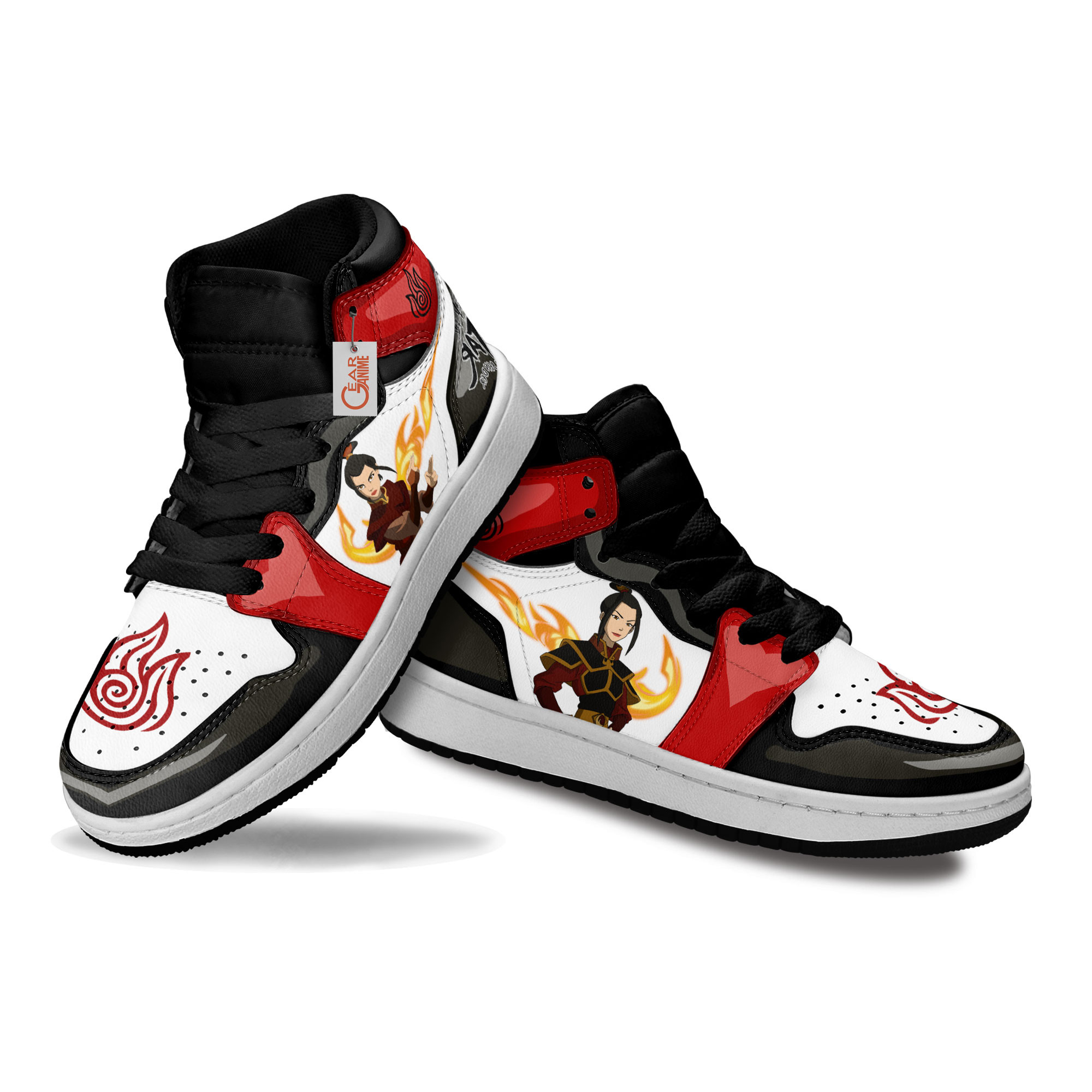 Avatar The Last Airbender Azula Anime Custom Kids Sneakers