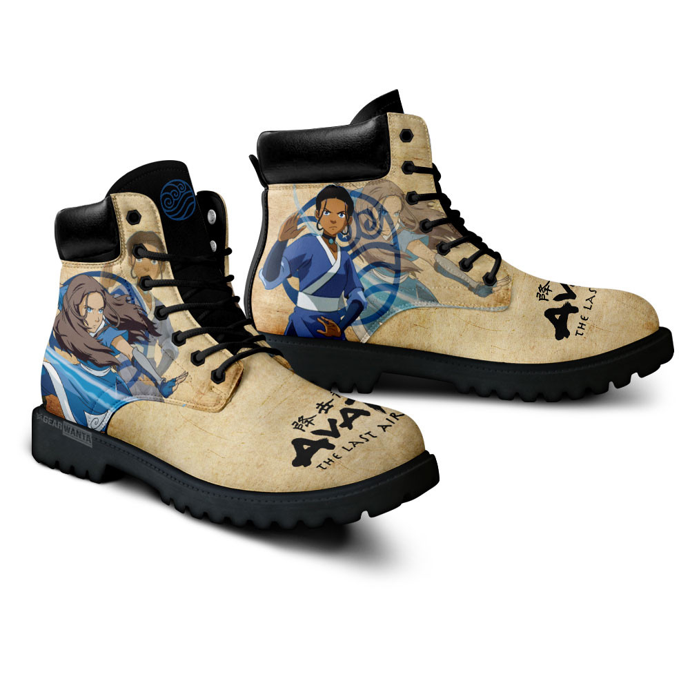 Avatar The Last Airbender Katara Boots Anime Custom Shoes