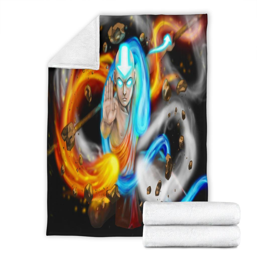 Avatar The Last Airbender Sherpa Blanket Cozy Blanket Fleece Blanket