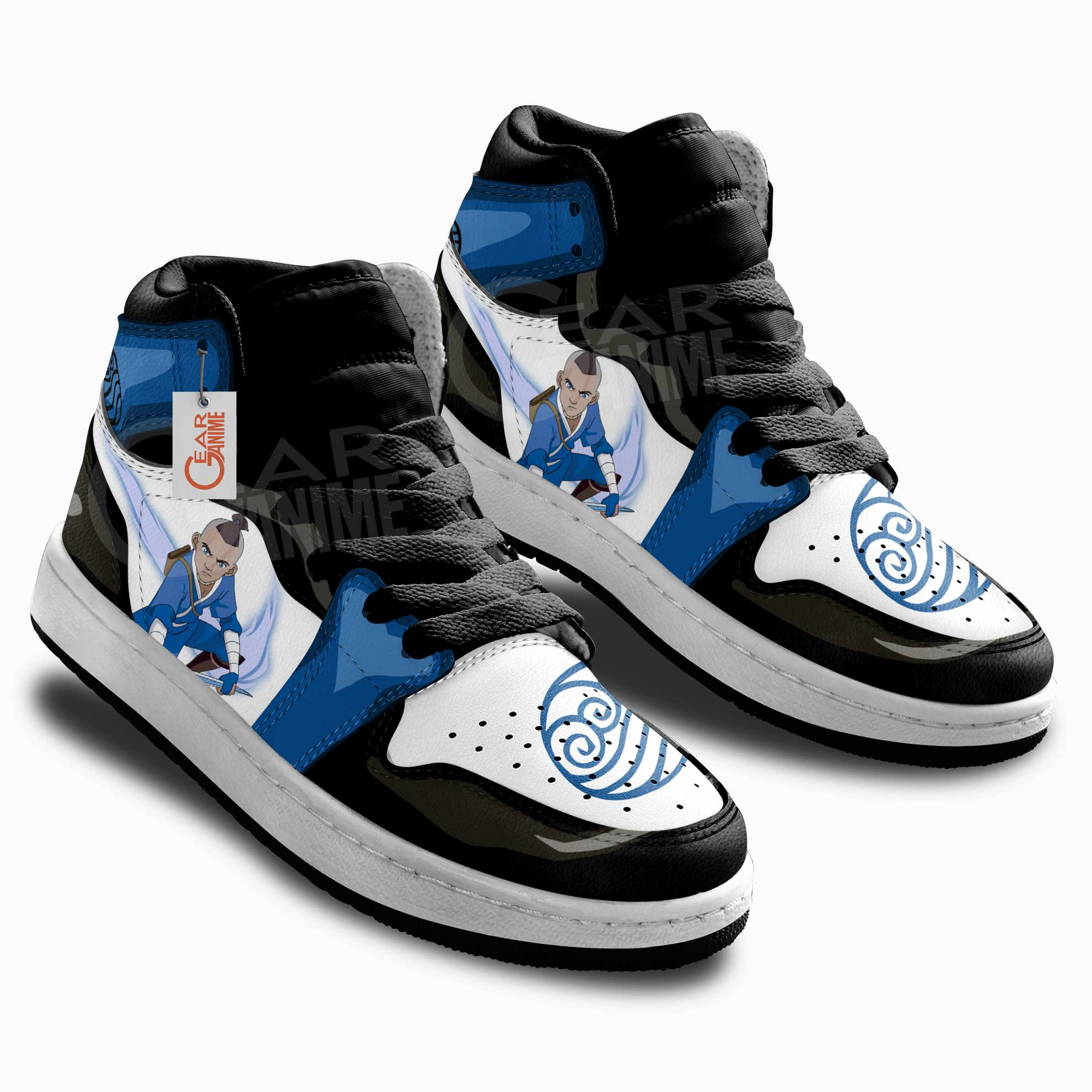 Avatar The Last Airbender Sokka Anime Custom Kids Sneakers