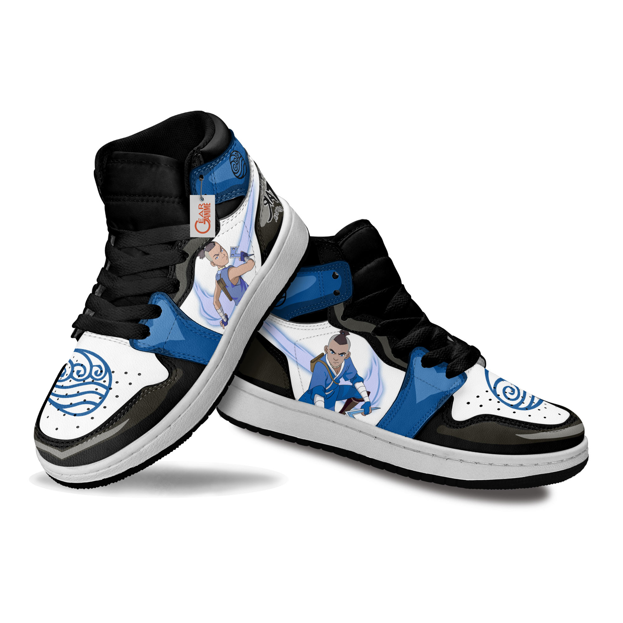 Avatar The Last Airbender Sokka Anime Custom Kids Sneakers