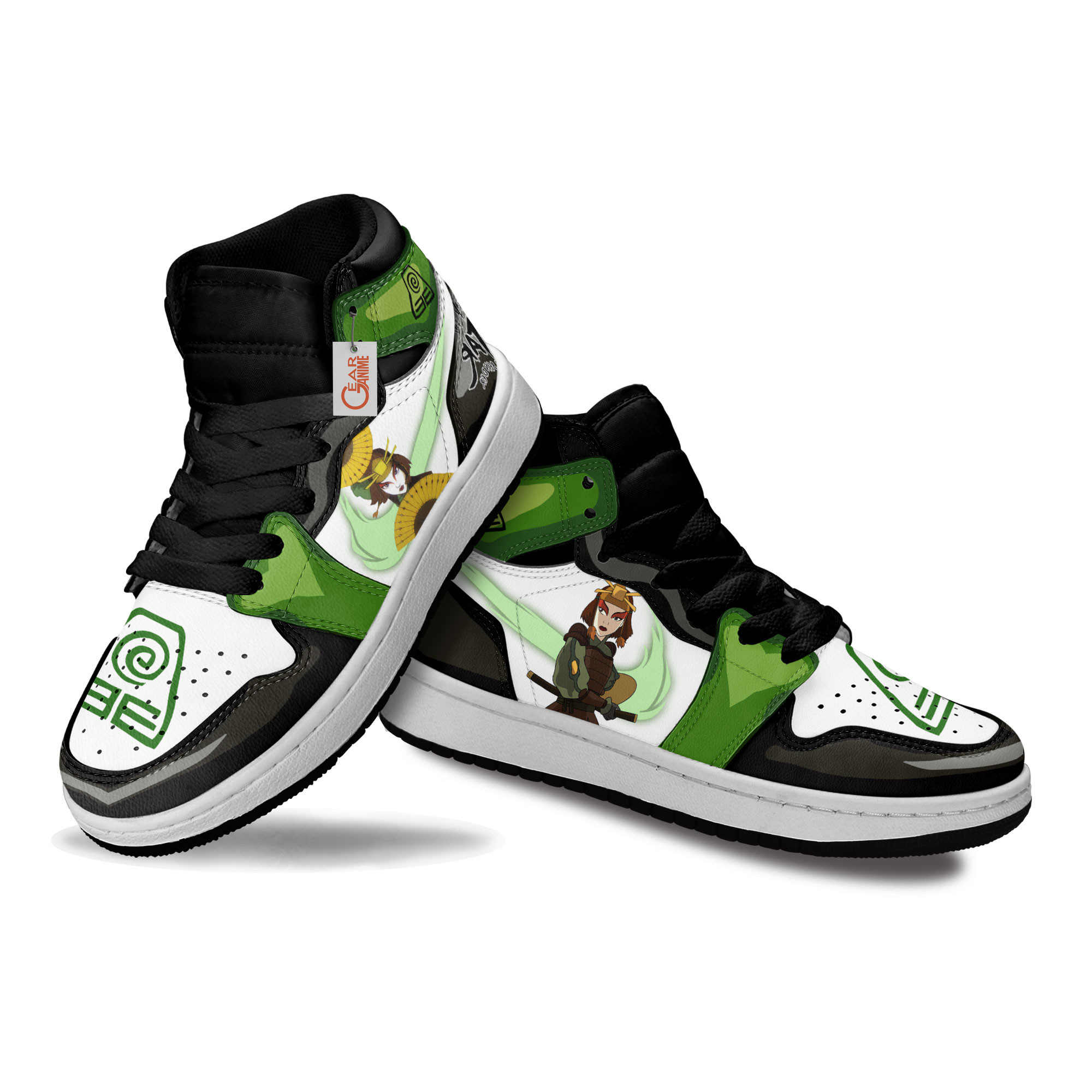 Avatar The Last Airbender Suki Anime Custom Kids Sneakers