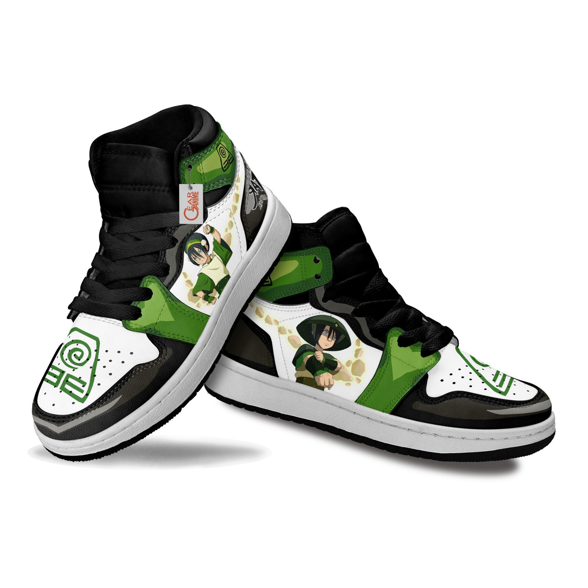 Avatar The Last Airbender Toph Anime Custom Kids Sneakers