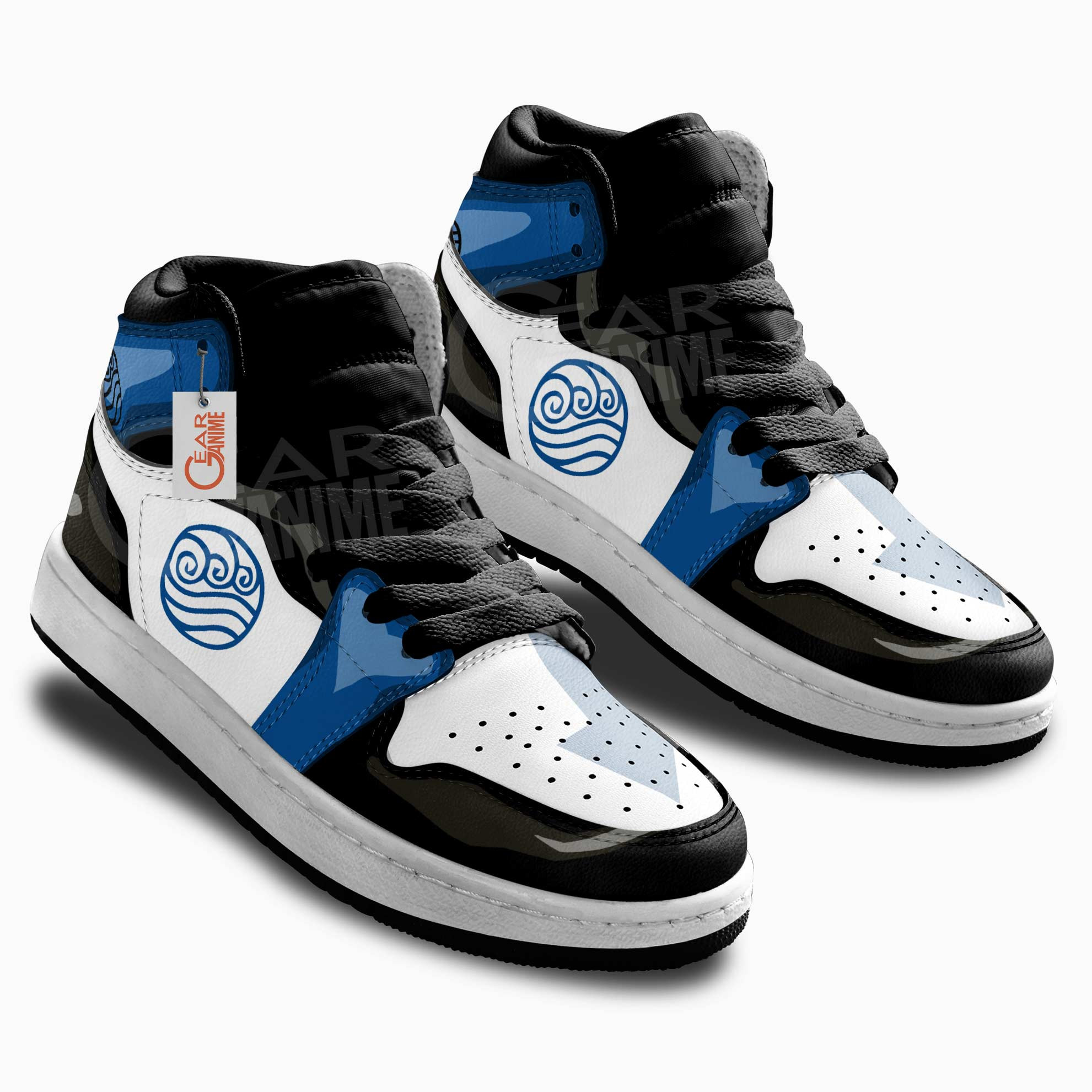 Avatar The Last Airbender Water Nation Anime Custom Kids Sneakers
