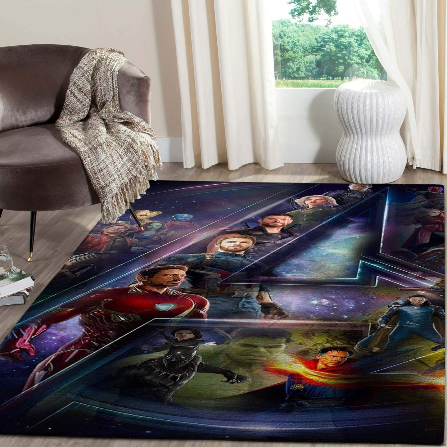 Avenger: End Game Marvel Area Limited Edition Rectangle Rug