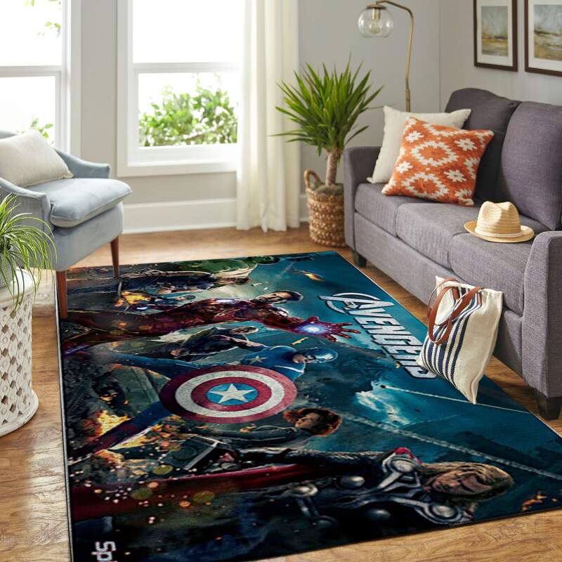 Avenger Endgame Living Room Area Rectangle Rug