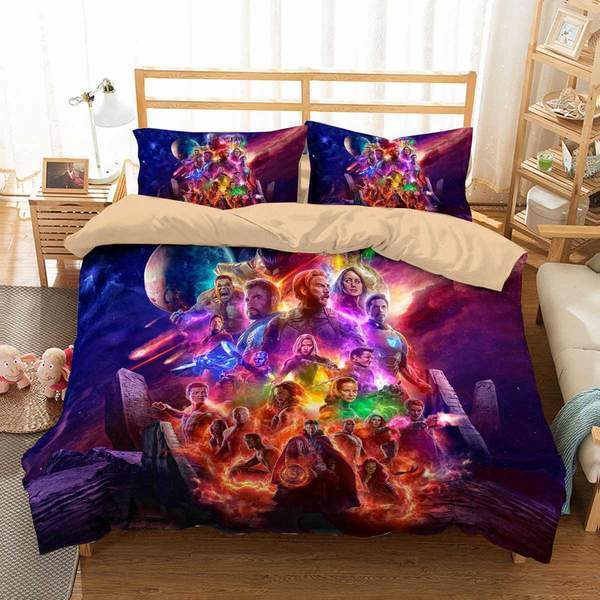 Avengers 3D Customized Duvet Cover Bedding Set