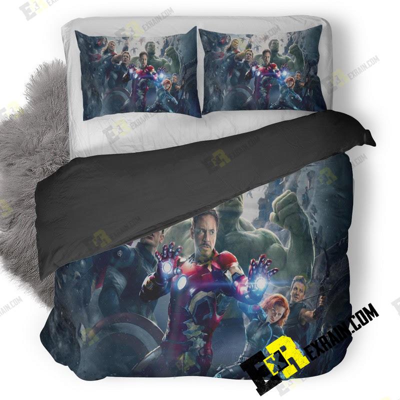 Avengers Age Of Ultron 3D Customized Duvet Cover Bedding Set