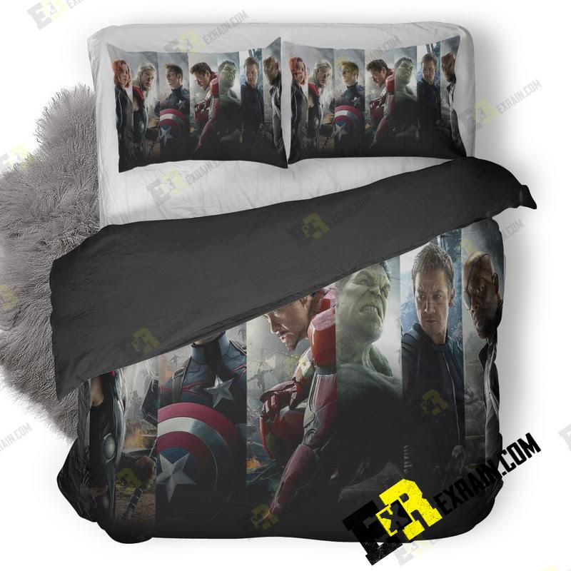 Avengers Age Of Ultron 3D Customized Duvet Cover Bedding Set