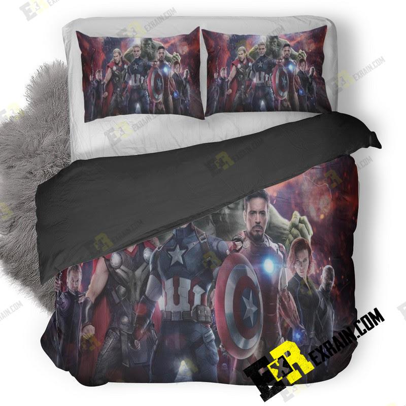 Avengers Age Of Ultron 3D Customized Duvet Cover Bedding Set