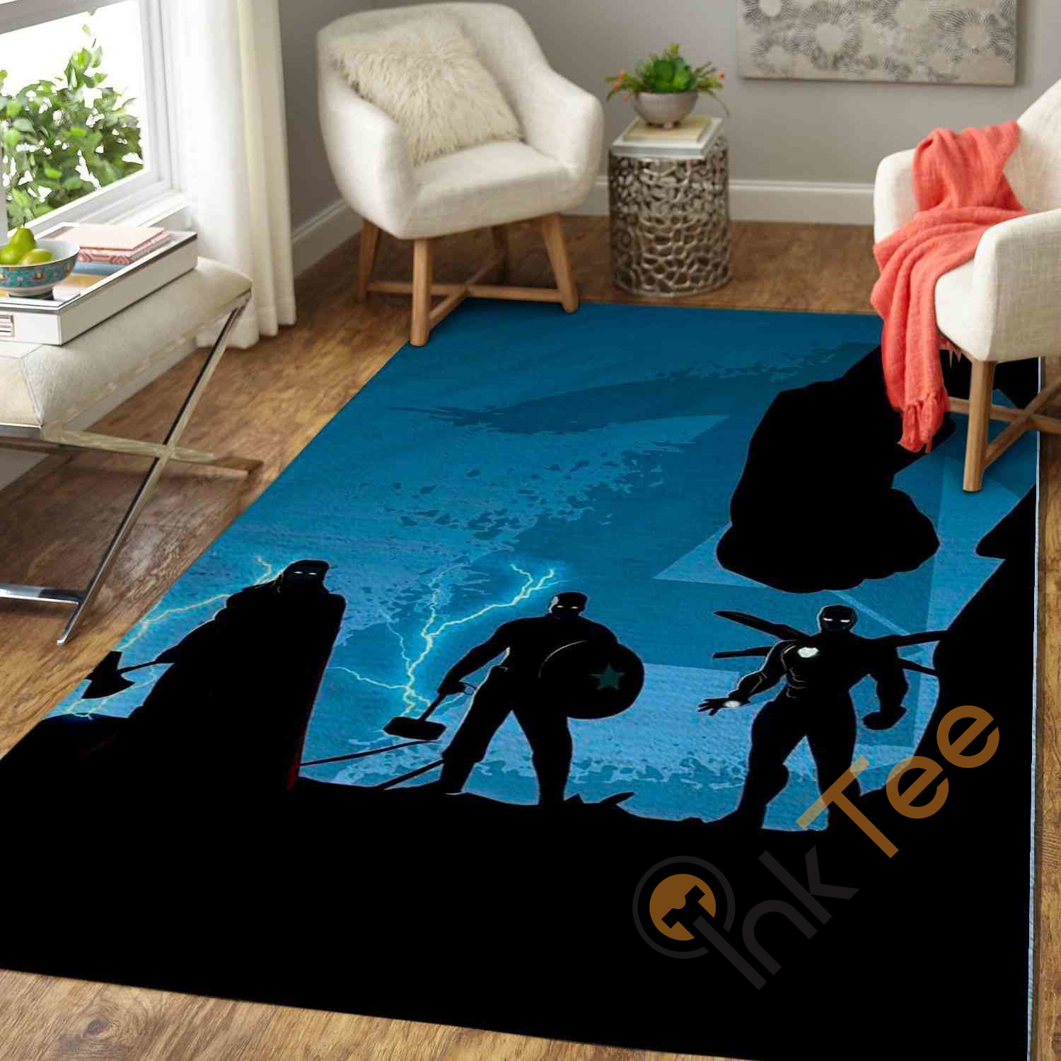 Avengers Area Rectangle Rug