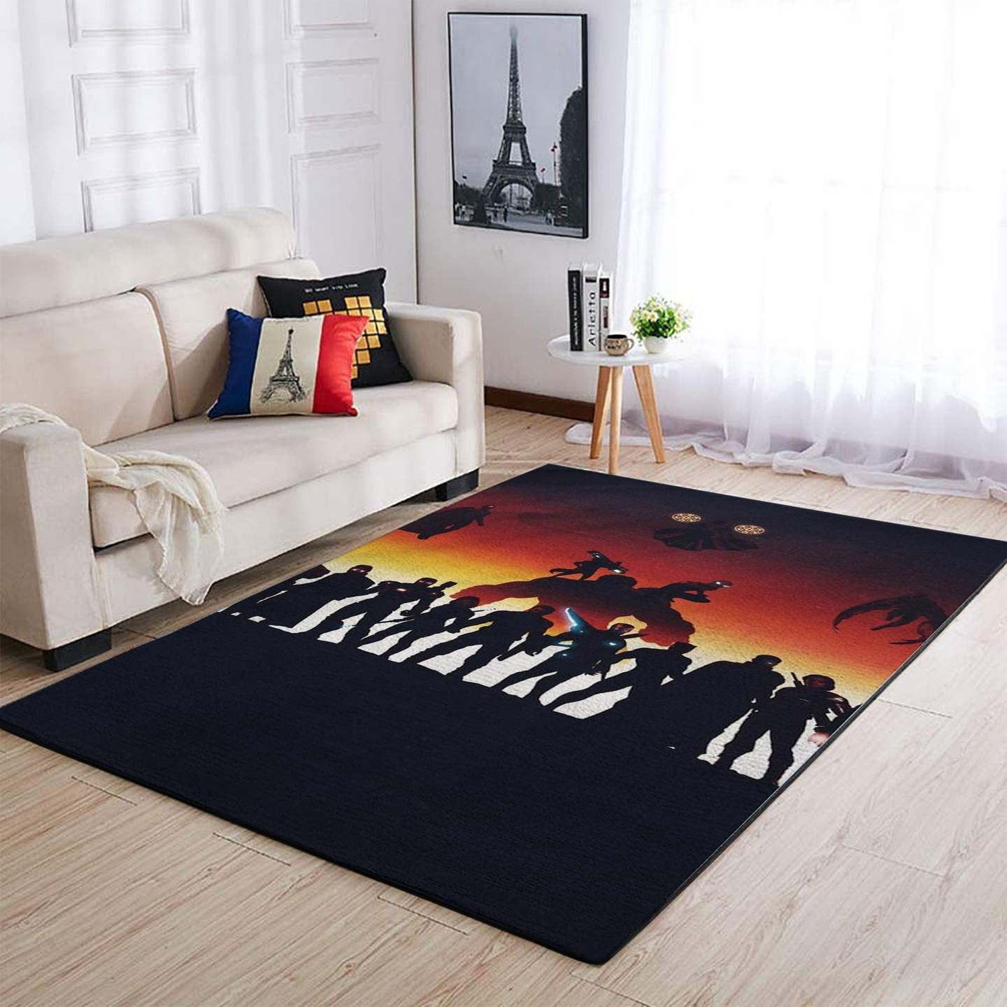 Avengers Assemble Rectangle Rug – Custom Size And Printing