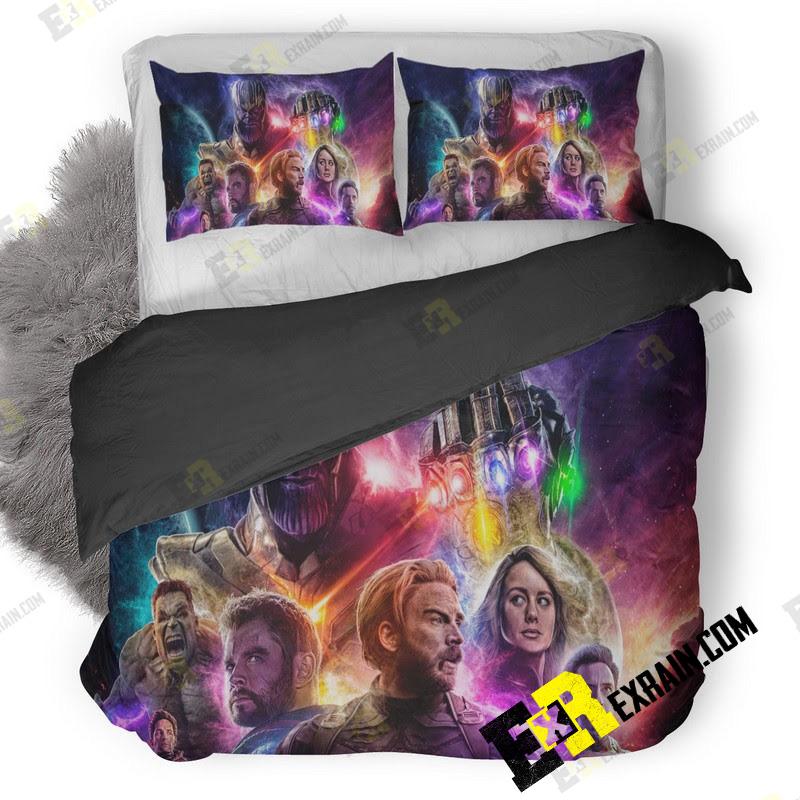 Avengers End Game 06 3D Customized Duvet Cover Bedding Set