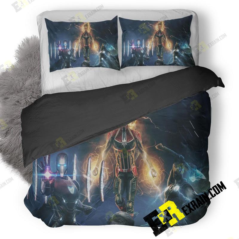 Avengers End Game Fanart X1 3D Customized Duvet Cover Bedding Set