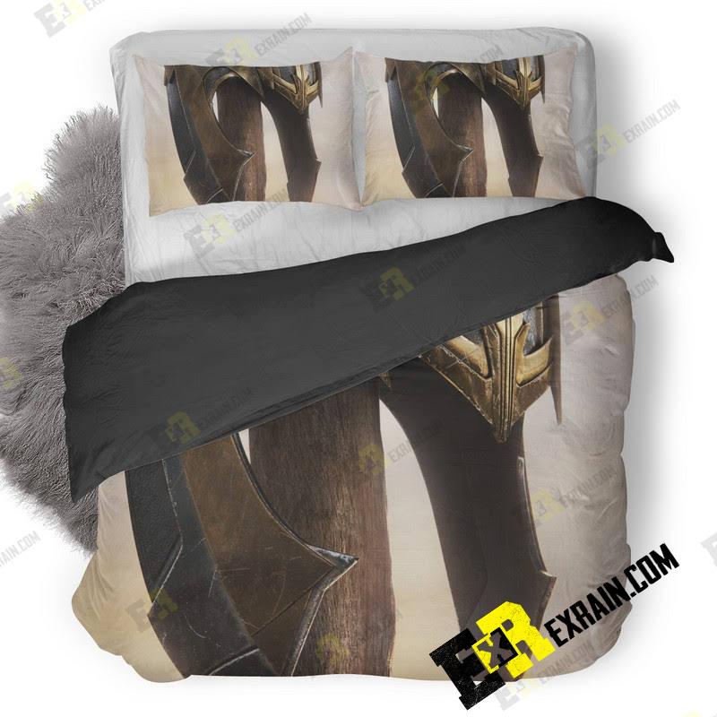 Avengers End Game Thanos Helmet Uu 3D Customized Duvet Cover Bedding Set