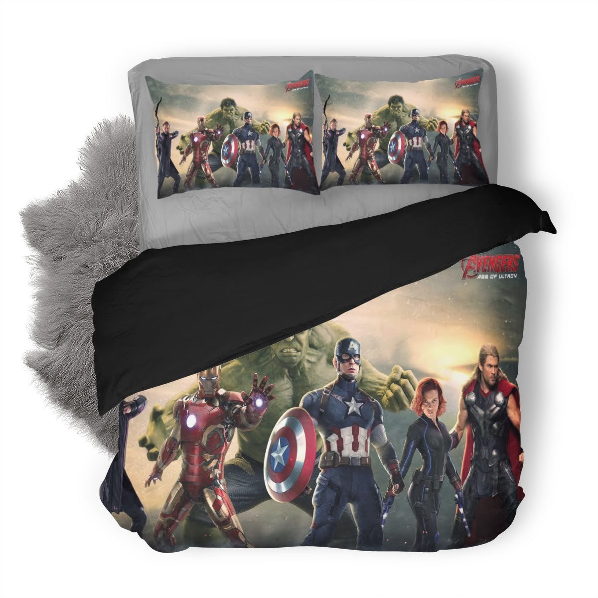 Avengers Endgame 10 3D Customized Duvet Cover Bedding Set
