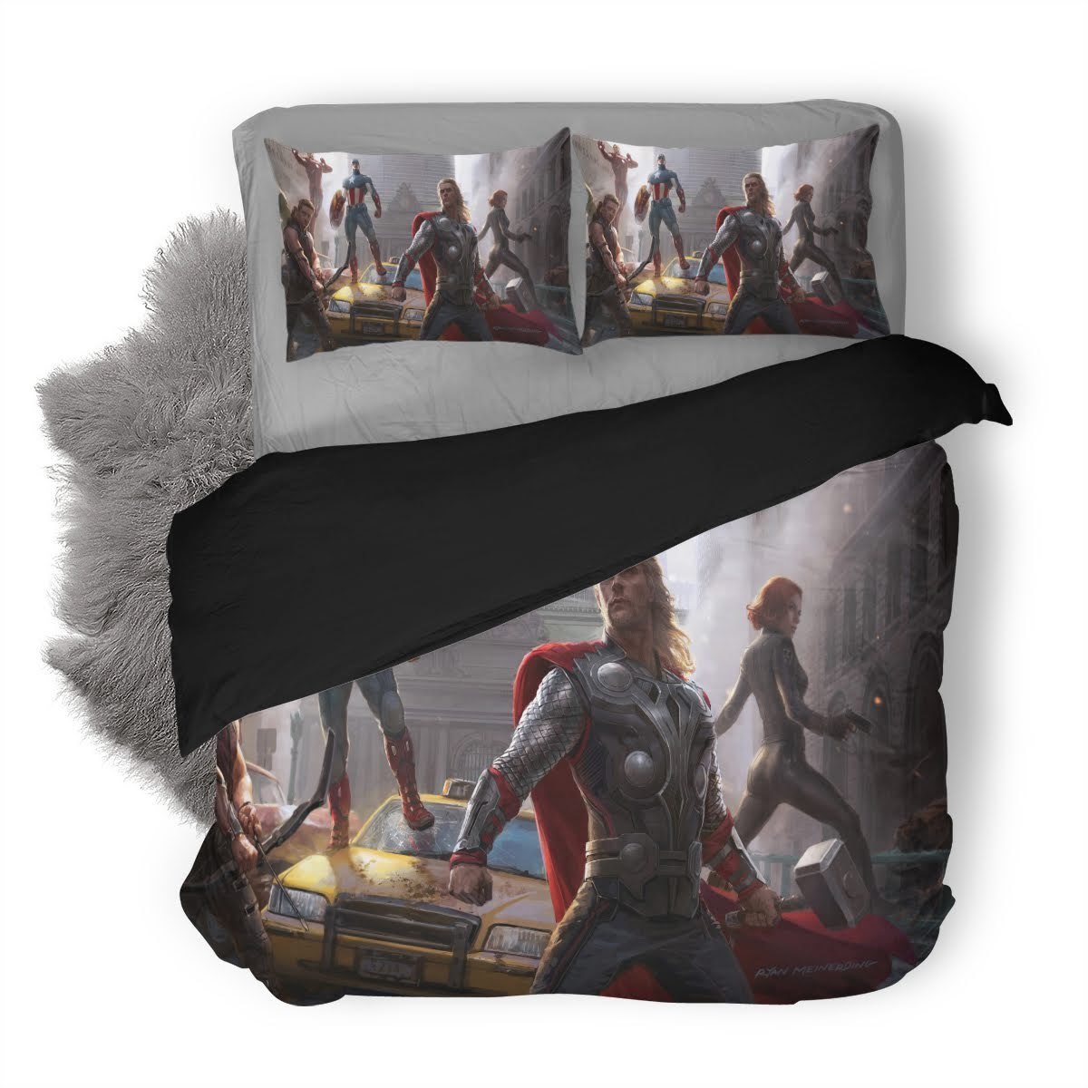 Avengers Endgame 11 3D Customized Duvet Cover Bedding Set