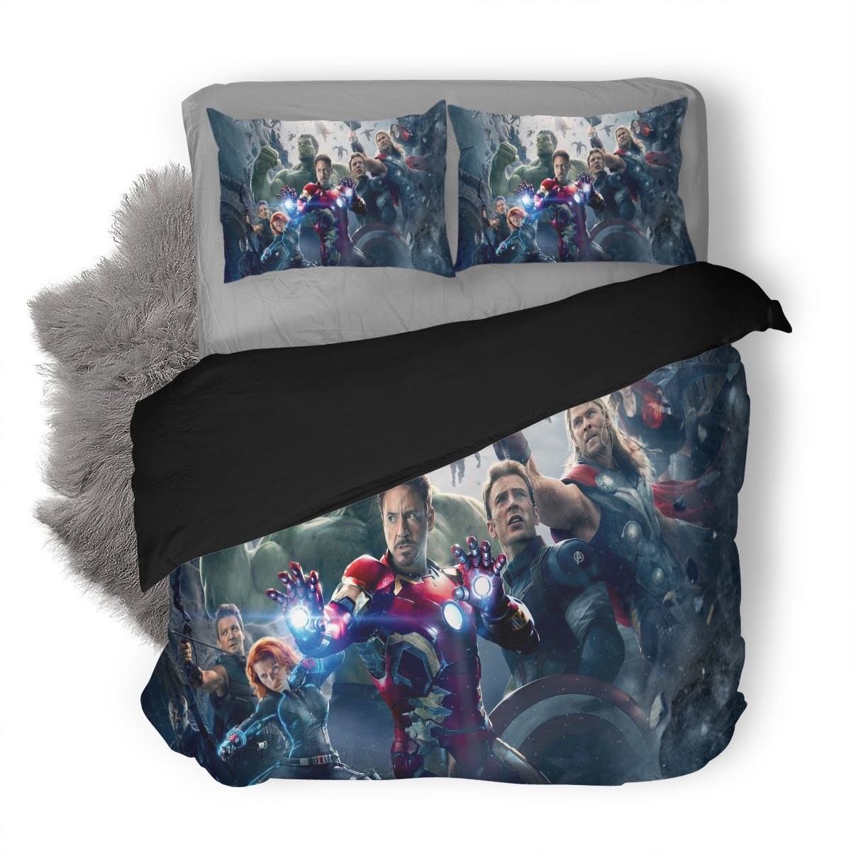 Avengers Endgame 15 3D Customized Duvet Cover Bedding Set