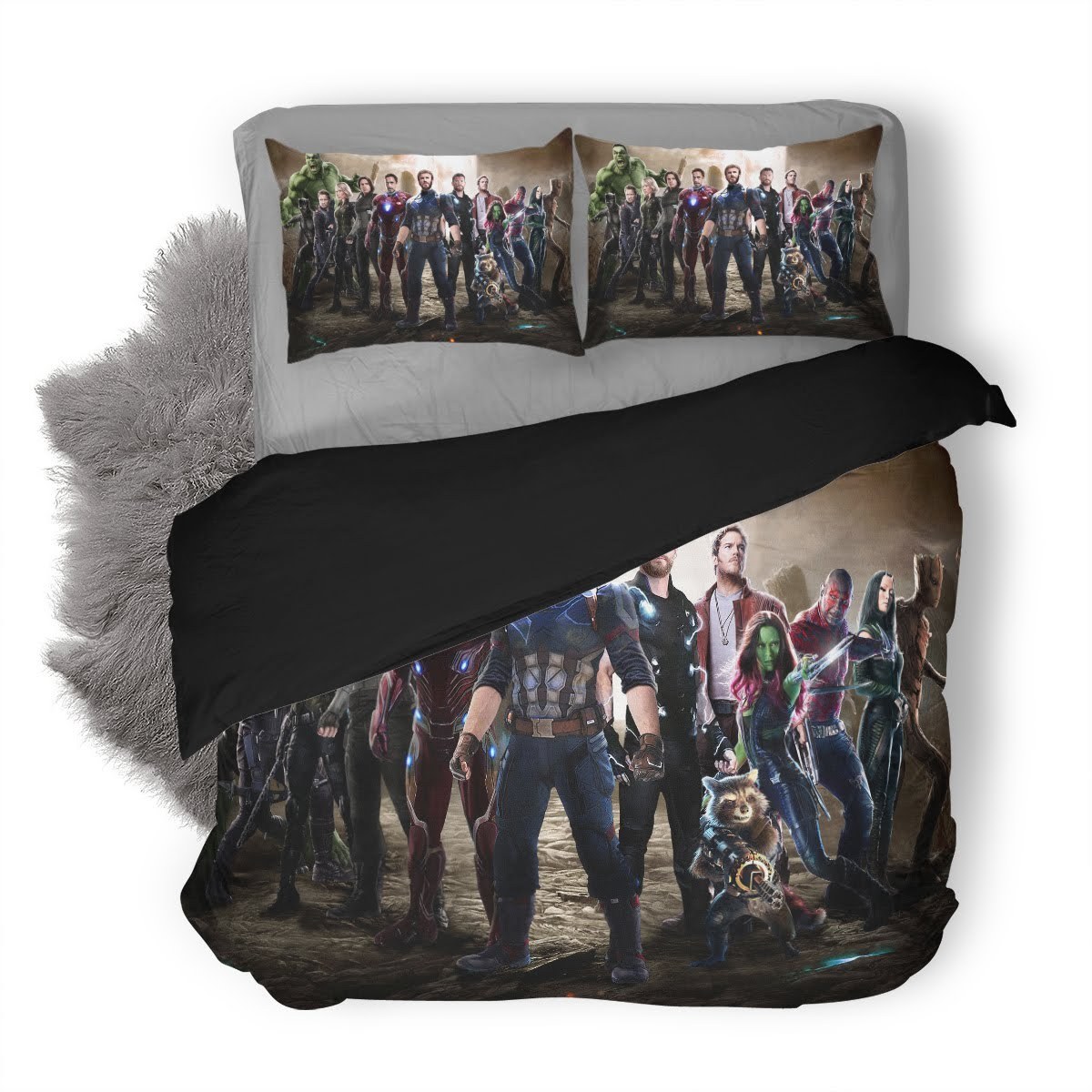 Avengers Endgame 20 3D Customized Duvet Cover Bedding Set