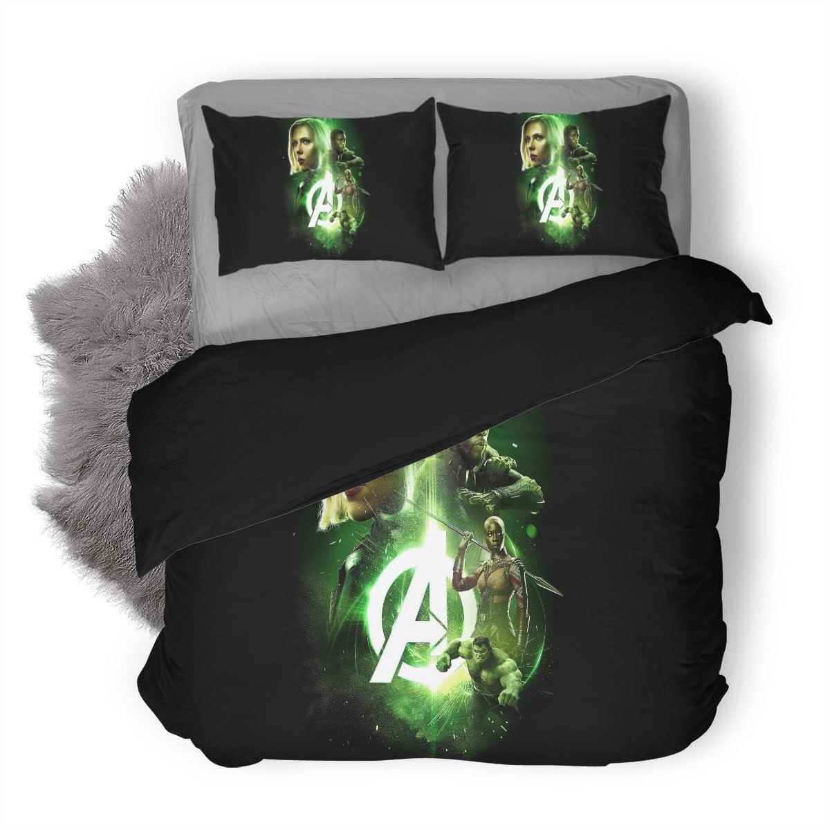 Avengers Endgame 21 3D Customized Duvet Cover Bedding Set