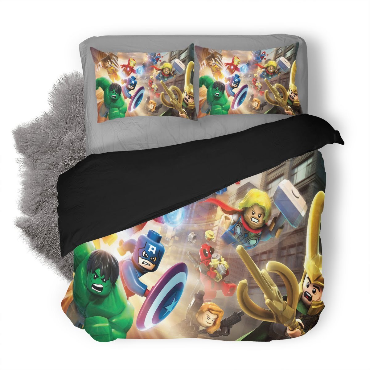 Avengers Endgame 25 3D Customized Duvet Cover Bedding Set