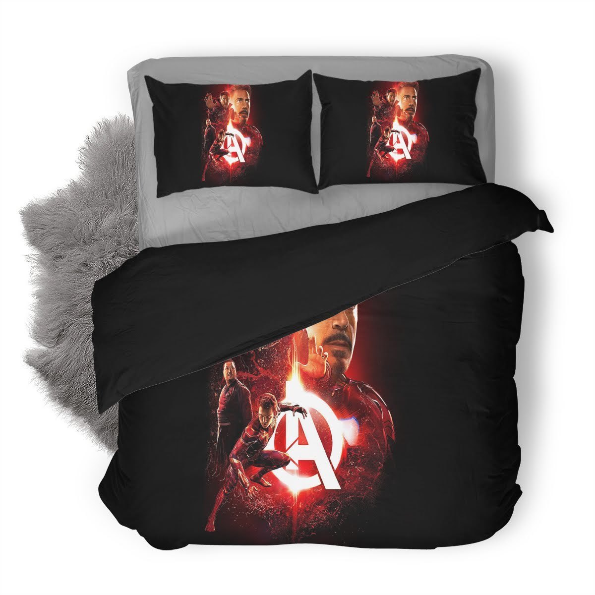 Avengers Endgame 26 3D Customized Duvet Cover Bedding Set