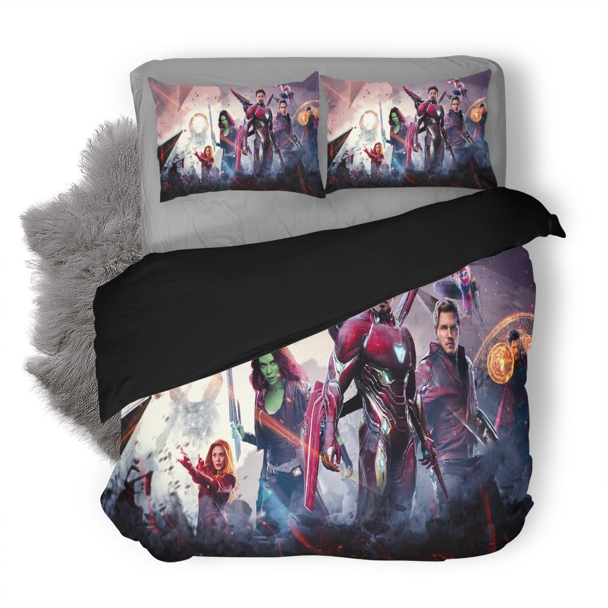 Avengers Endgame 27 3D Customized Duvet Cover Bedding Set