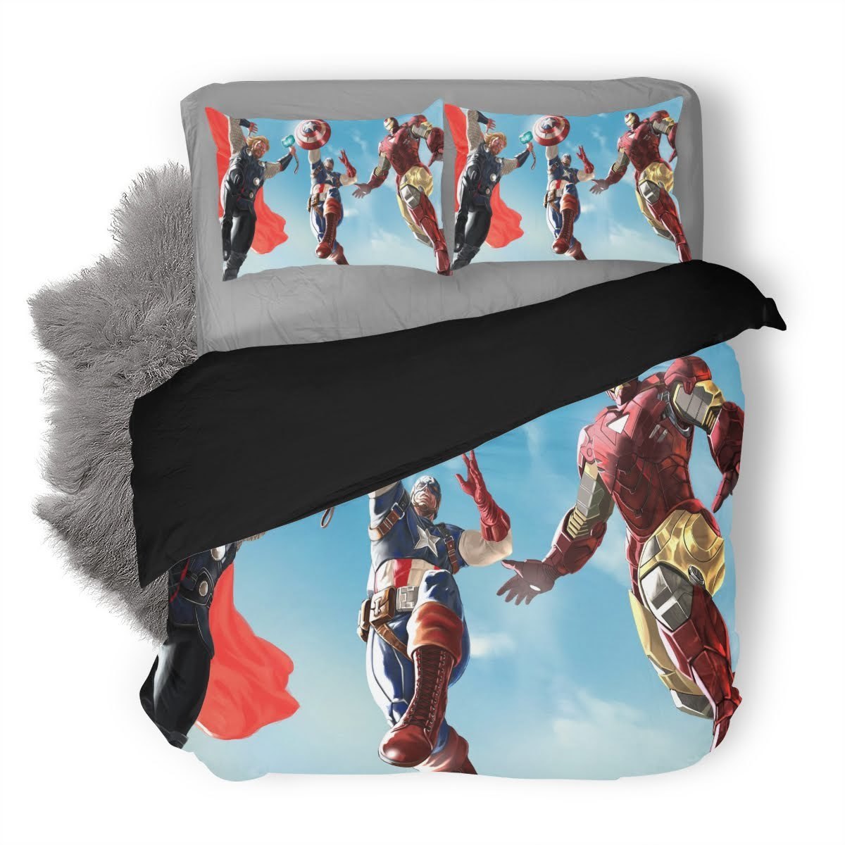 Avengers Endgame 29 3D Customized Duvet Cover Bedding Set