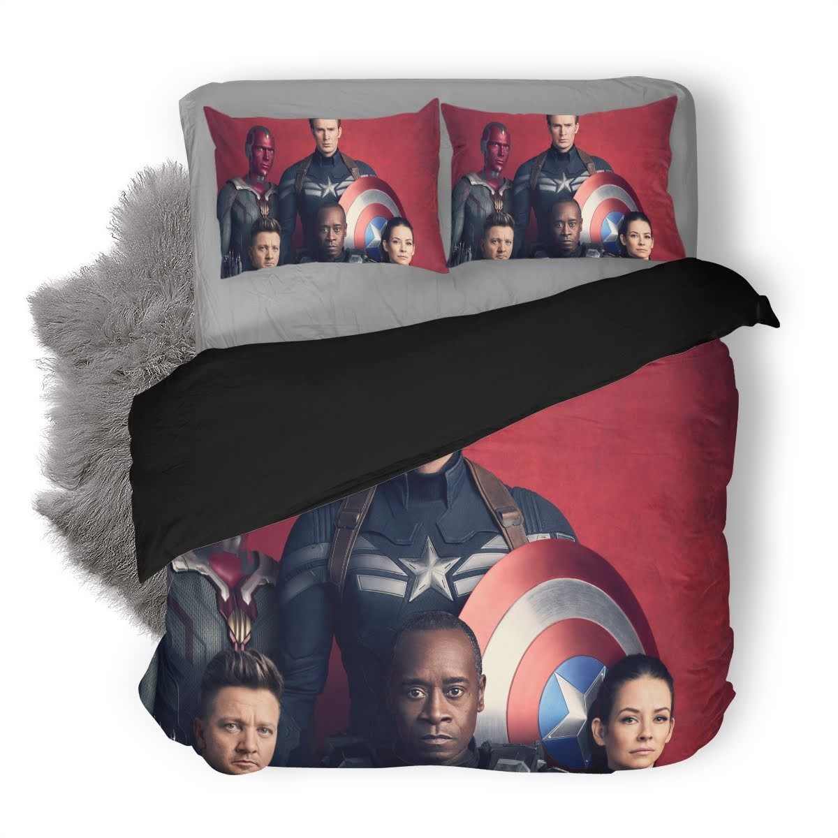 Avengers Endgame 36 3D Customized Duvet Cover Bedding Set