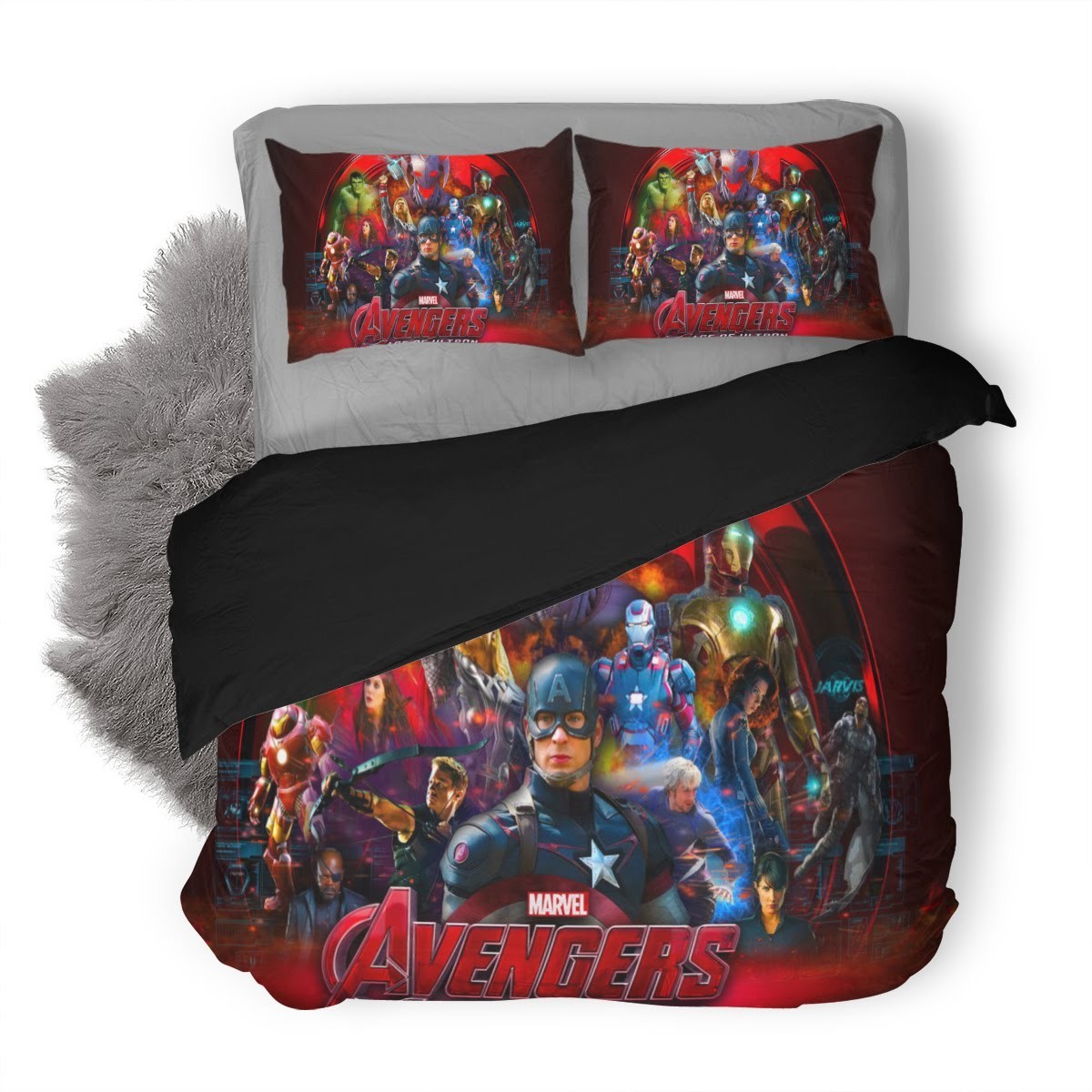 Avengers Endgame 37 3D Customized Duvet Cover Bedding Set