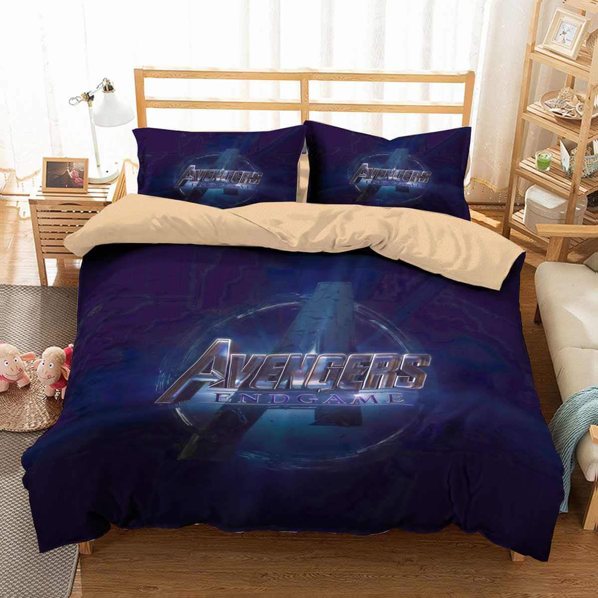 Avengers Endgame 3D Customized Duvet Cover Bedding Set