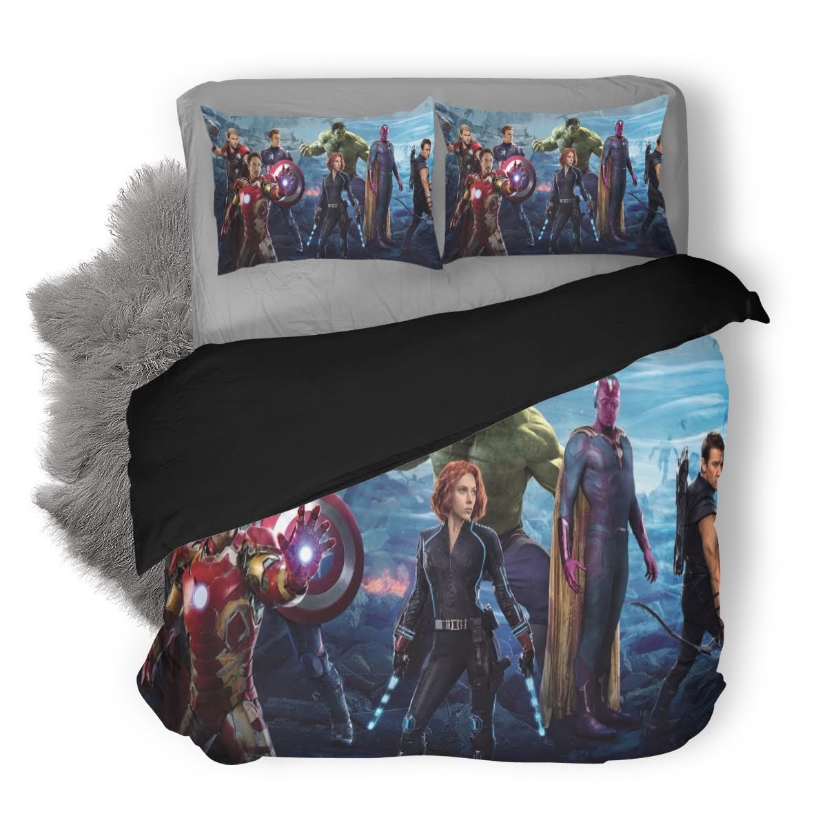 Avengers Endgame 3D Customized Duvet Cover Bedding Set