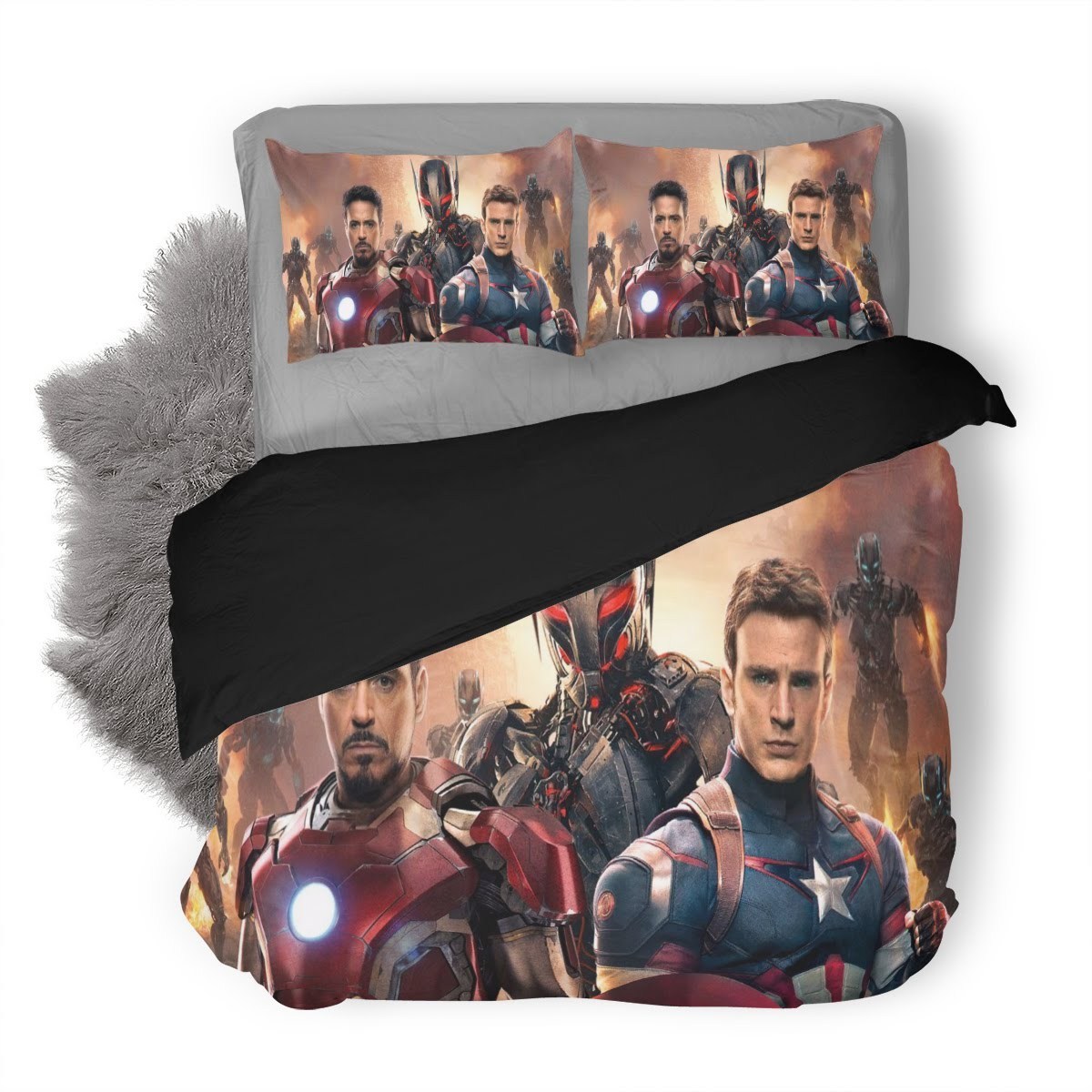 Avengers Endgame 3D Customized Duvet Cover Bedding Set