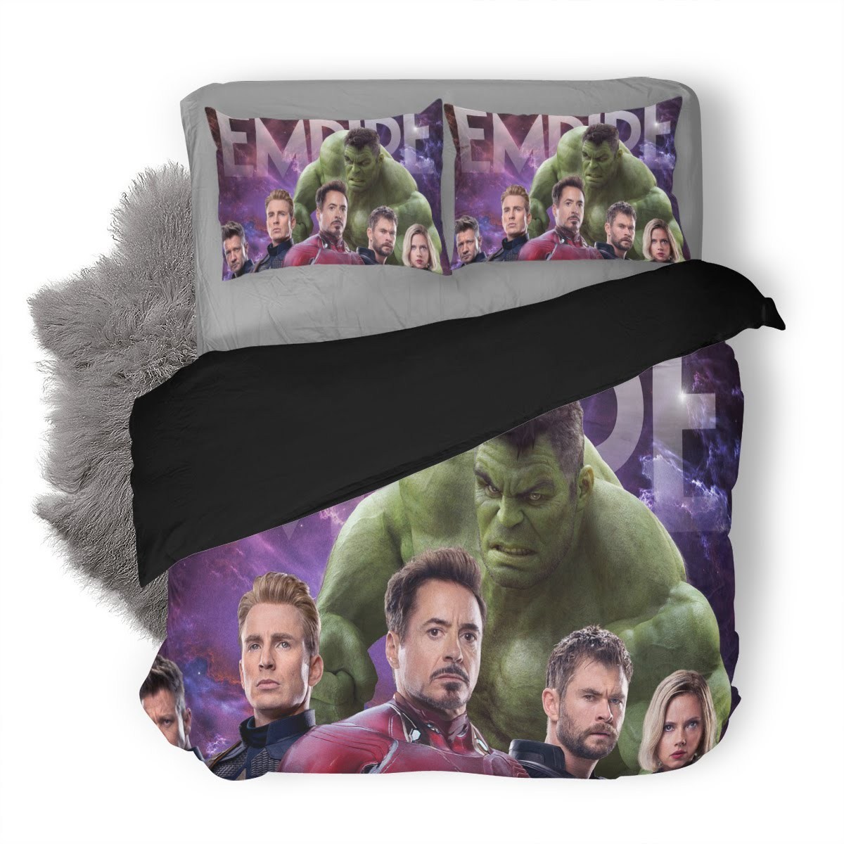 Avengers Endgame 3D Customized Duvet Cover Bedding Set