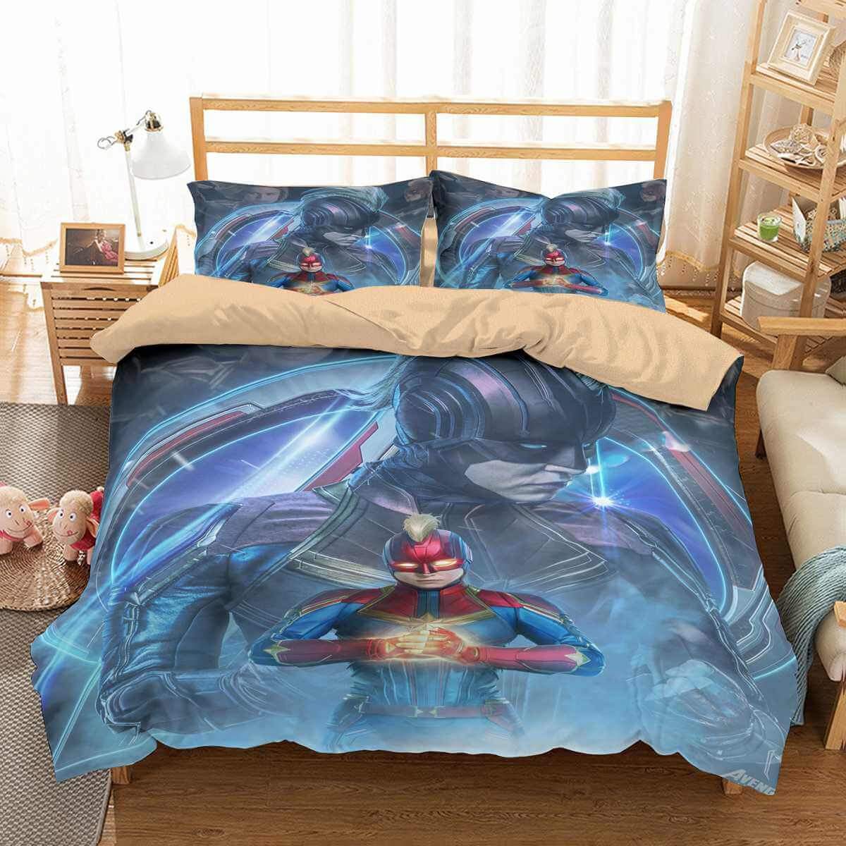 Avengers Endgame 3D Customized Duvet Cover Bedding Set