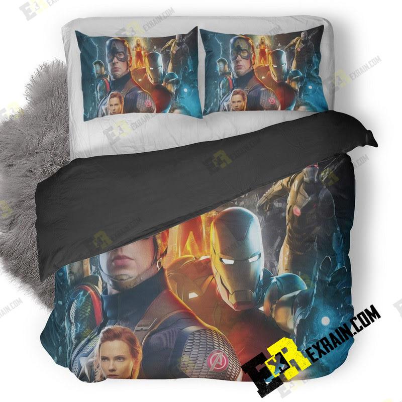 Avengers Endgame 3D Customized Duvet Cover Bedding Set