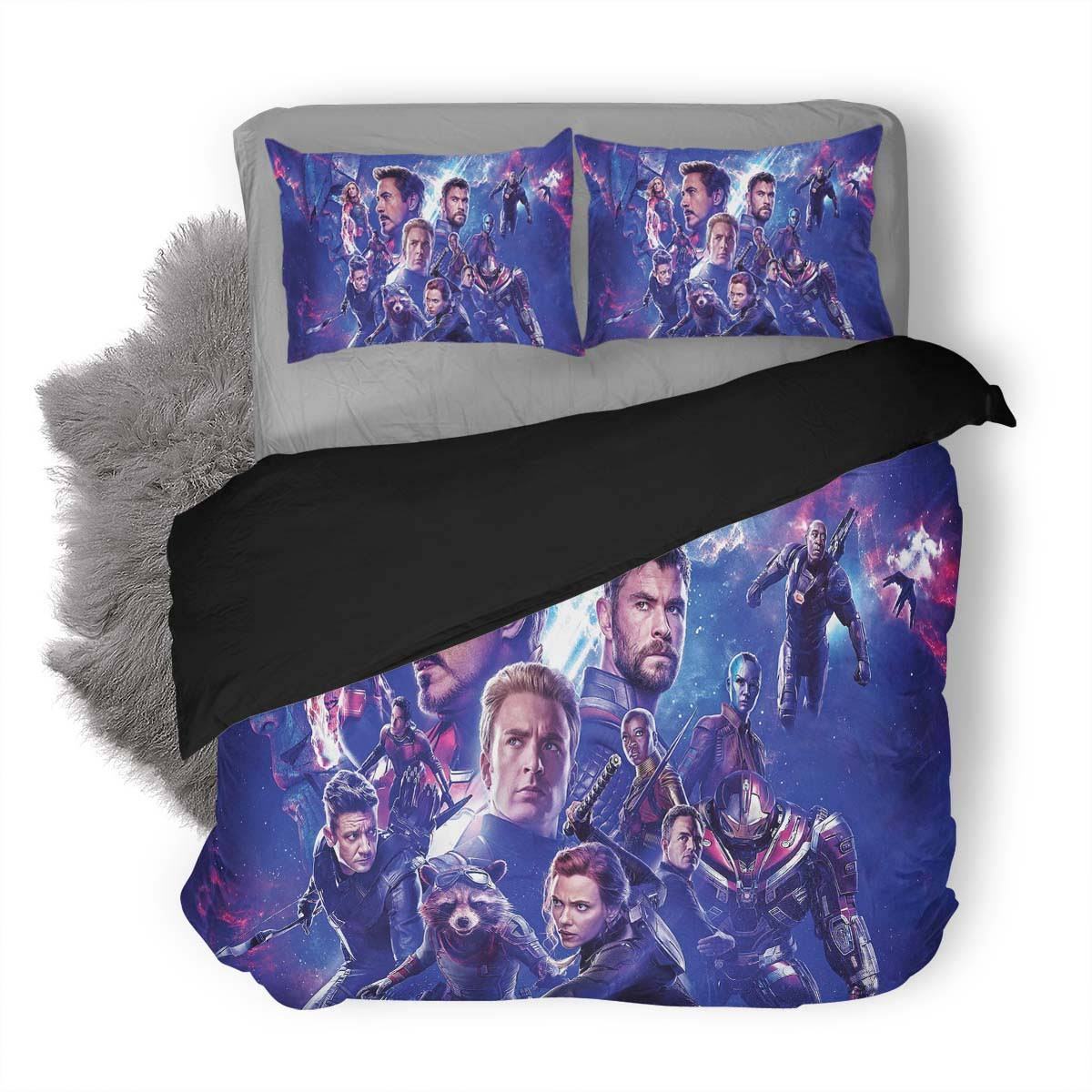 Avengers Endgame 50 3D Customized Duvet Cover Bedding Set