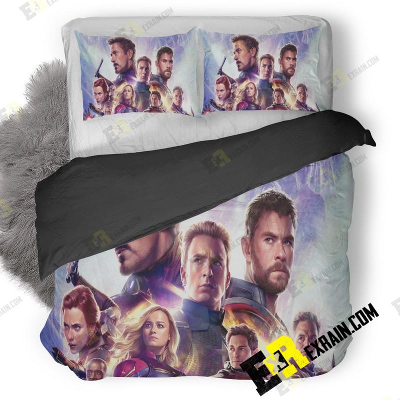 Avengers Endgame 5K O3 3D Customized Duvet Cover Bedding Set
