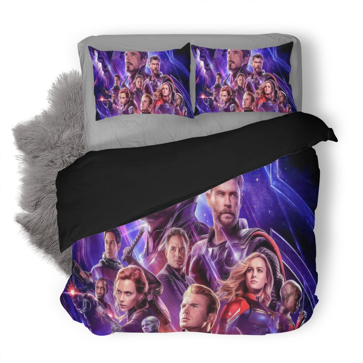 Avengers Endgame 61 3D Customized Duvet Cover Bedding Set