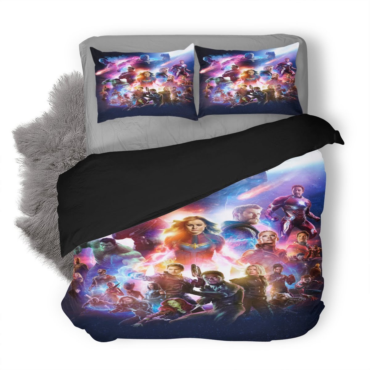 Avengers Endgame 63 3D Customized Duvet Cover Bedding Set